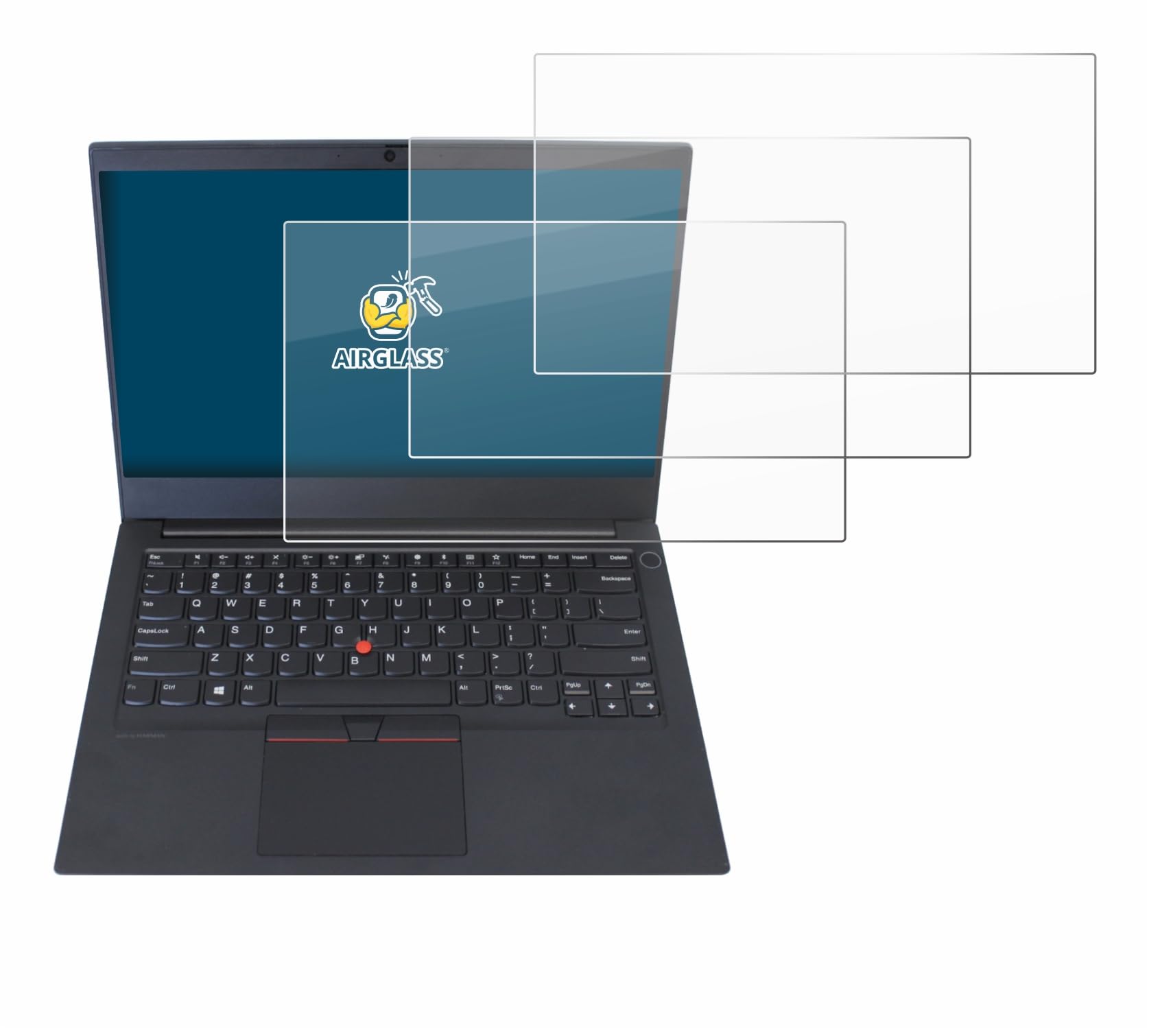 brotect Pellicola Protettiva Vetro per Lenovo ThinkPad E14 Gen 1 Protezione Schermo (3 Pezzi) [Durezza Estrema 9H, Chiaro]