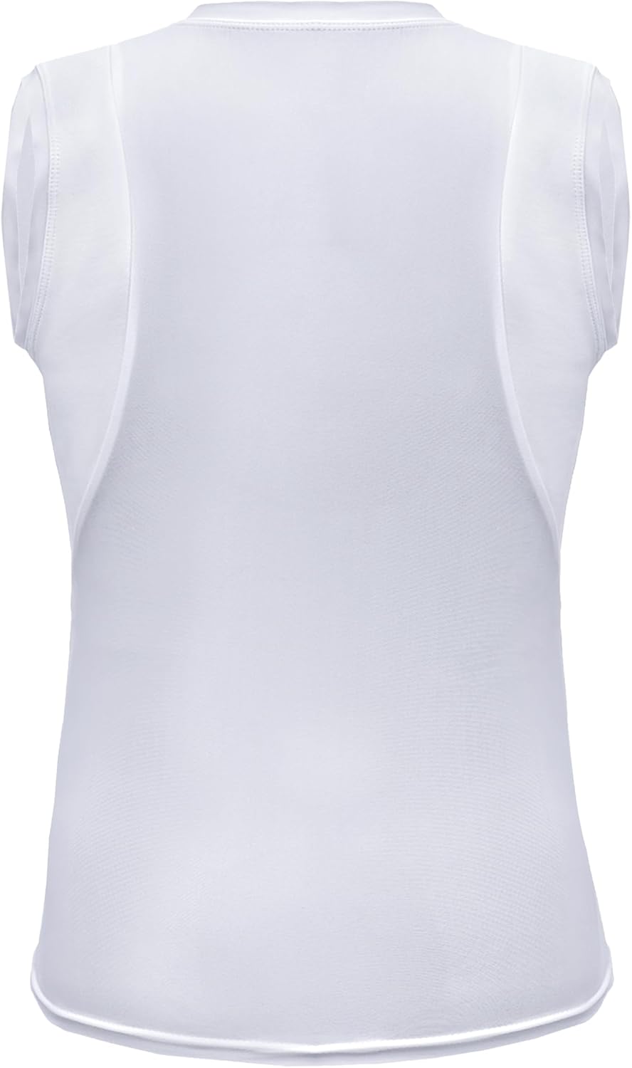 LVAD Mens Tank Top for HeartWare | Ultrathin Spandex Mesh Fabric | Designed for Comfort & Safety