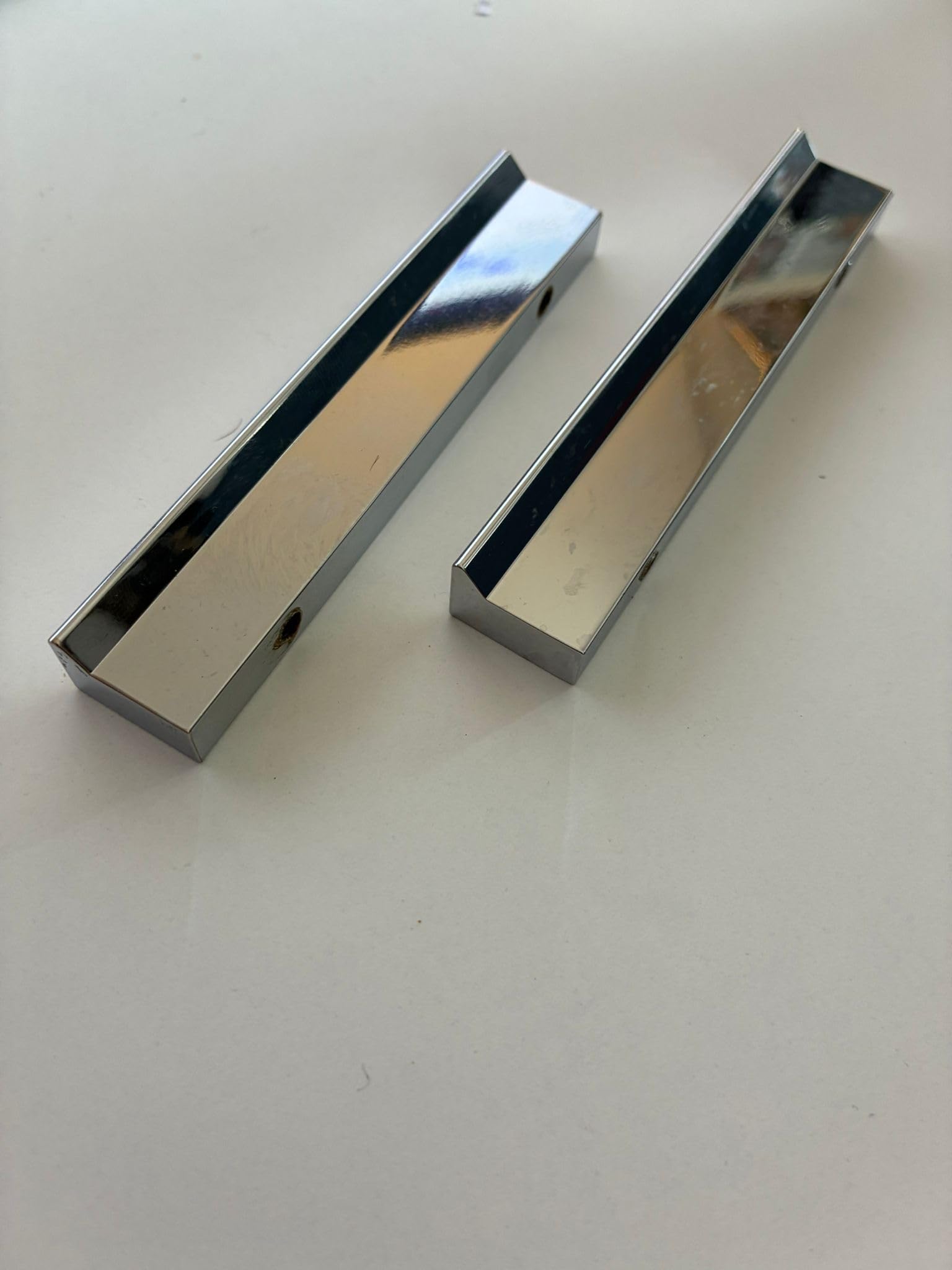 livindo Modern Design Furniture Handles, Set of 2, Trendy Colours (Chrome, 64 mm BA)