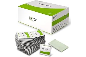 EOTW Individually Wrapped Screen Wipes, Pre-moistened Cleaning Wipes for iPhone iPad Tablet...
