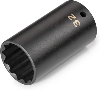 TEKTON 1/2 Inch Drive x 32 mm 12-Point Impact Socket | SID23332