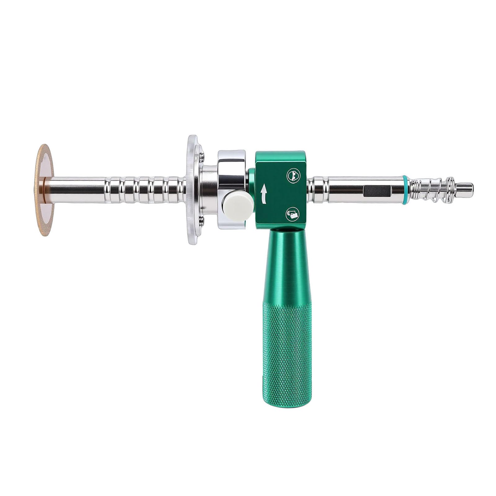 Jelquix Internal Pipe Cutter, 6-105mm Adjustable Cutting Depth Inside Pipe Cutter, 1/4in Shank, Stainless Steel Handle with High Grit Cutting Wheel, for PVC Plastic Pipes