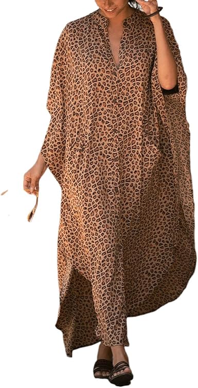 FINCATI Kaftan Dresses for Women Plus 