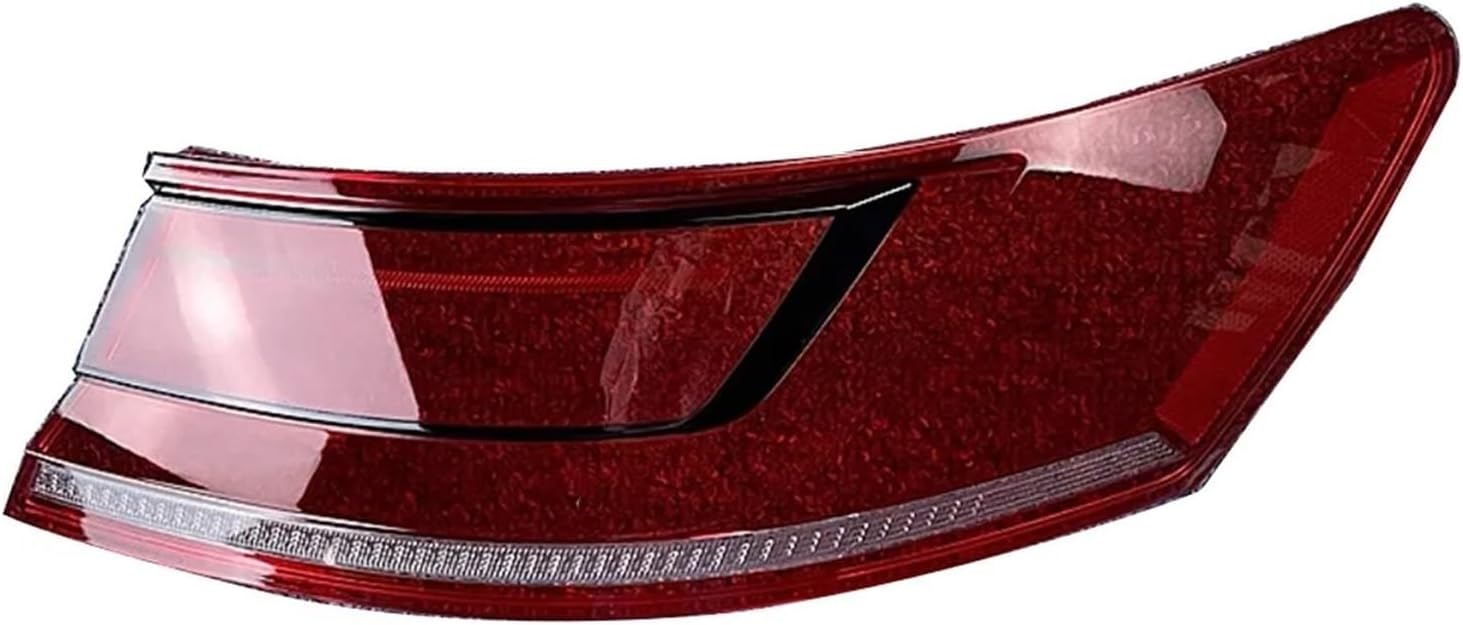 Car Rear Light Tail Lamp Mask Taillamp Shell Compatible For VW CC 2019-2023 Transparent Lampshade Lampcover Taillight Cover(Outside Right)