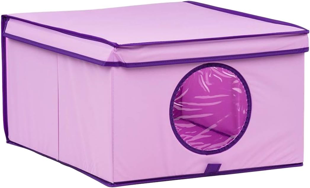IUEG® Storage Box with Lid Large Size 50x40x25 cm for House Hold, Office and General Storage