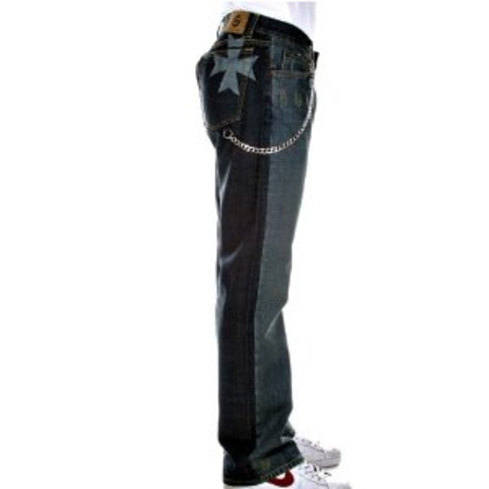 Fake London Genius Jeans FAKE2464 Blue : Amazon.co.uk: Fashion