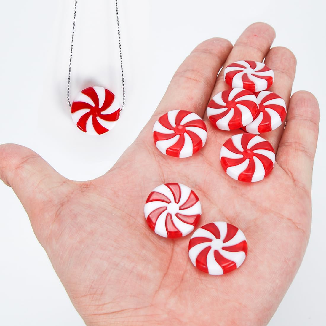 Lot De 20 Guirlandes Solaires De Noël En Forme De Canne à Sucre, éclairage Solaire étanche Pour