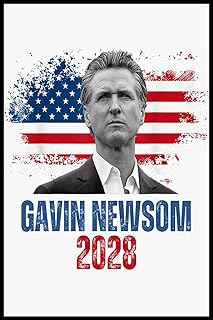 Gavin Newsom 2028 Notebook: 6x9” Ruled Journal – Perfect for Notes, Ideas & Daily Writing