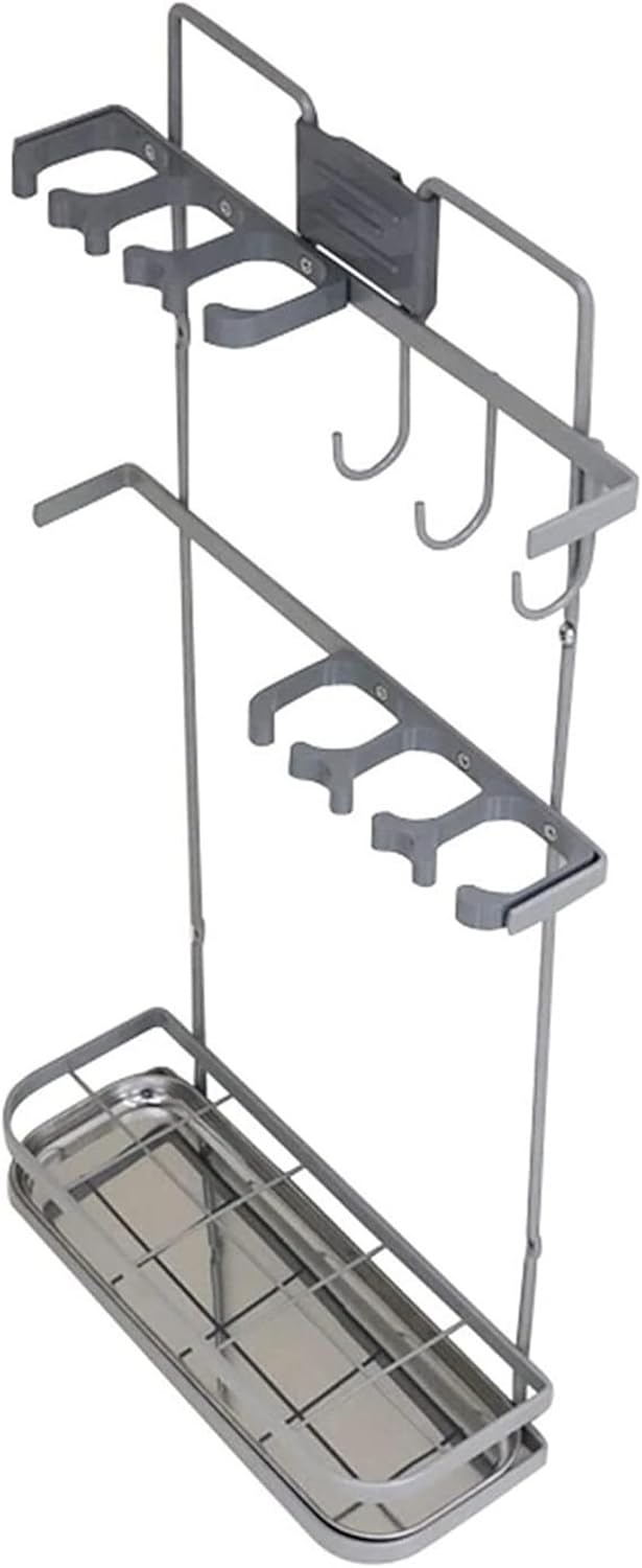 Steel Freestanding Umbrella Stand with Drip Tray Holder for Umbrellas, Canes, and Walking Sticks Doorway Umbrella Rack