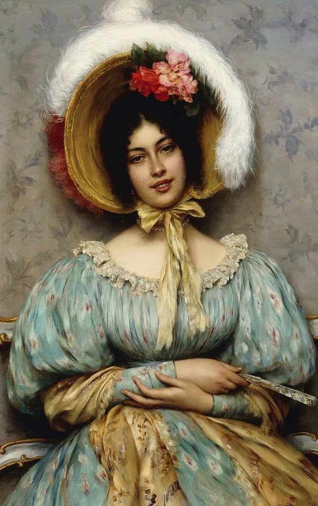 Cuadro cuadro sobre lienzo En la Ópera Eugen Von Blaas decoraciones del hogar 5