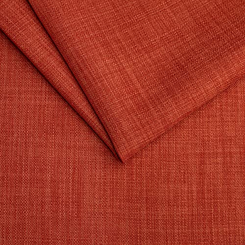 Masters Of Covers Thick Polyester Material Snug Fit Karlstad 3 Seat (Not 2 Seat ) Sofa Cover Slipcover For The Ikea Karlstad Three Seat Slipcover Replacement-Orange (Length:80'') #TOP2