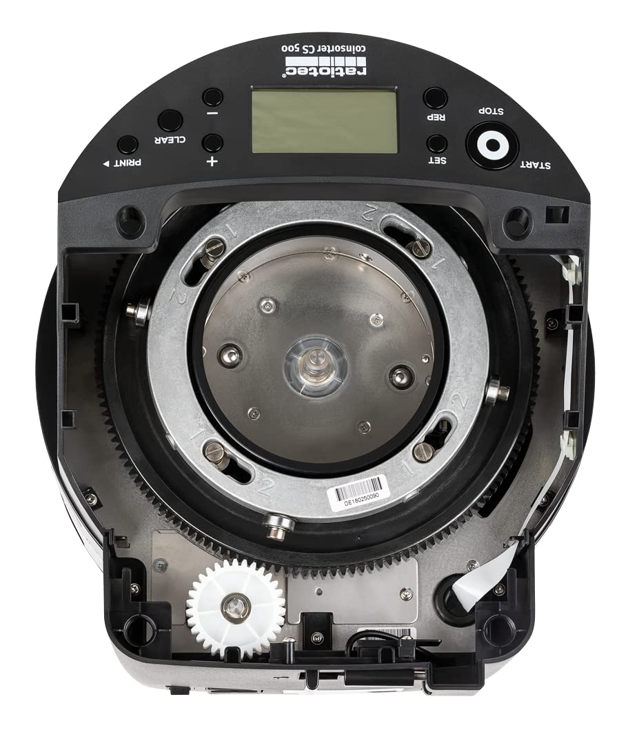 Ratiotec Euro CS 500 Compteuse de pièces Noir