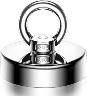 Round Fishing Magnets, 0-19kg Pulling Forces Strong Permanen