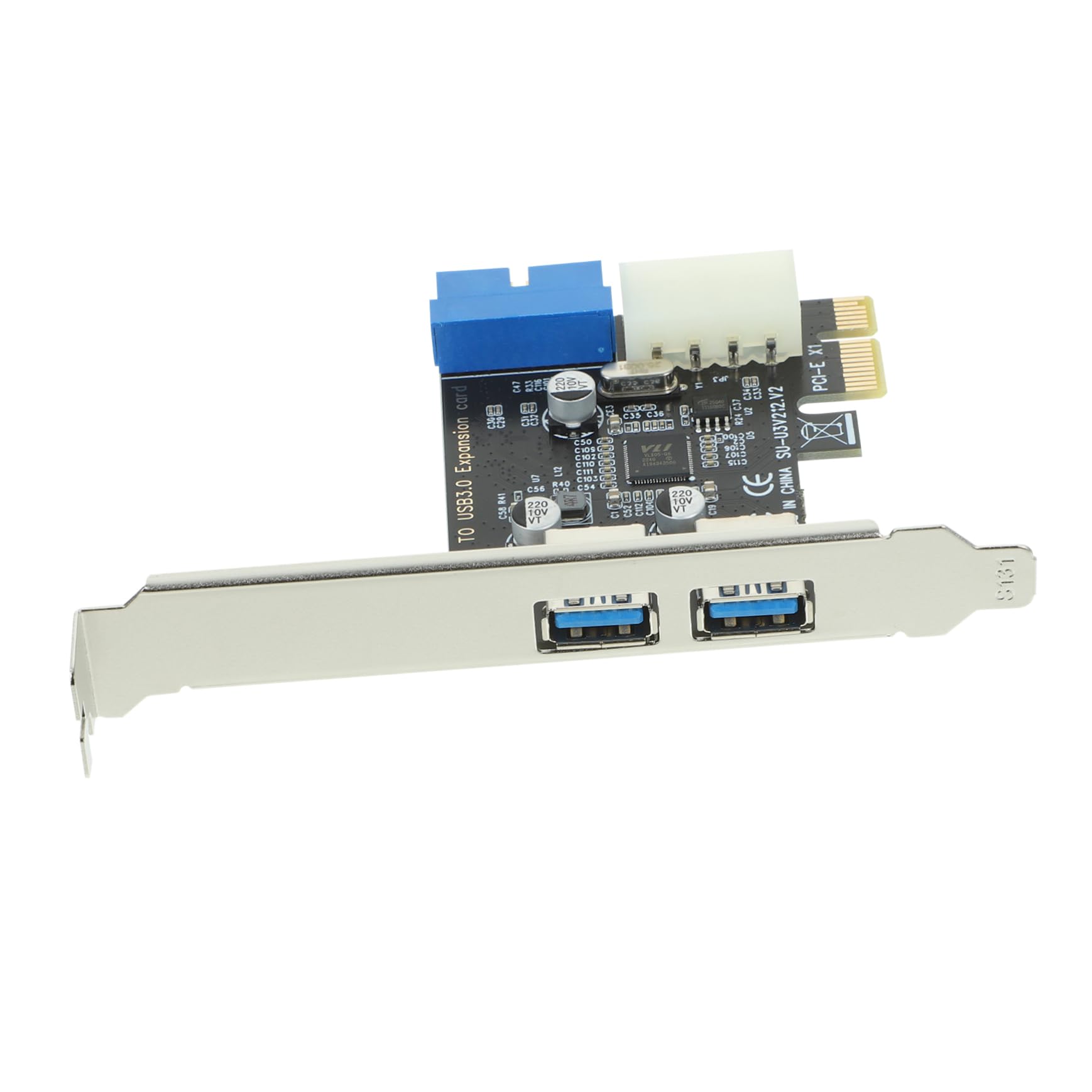 DOITOOL Pci-e USB Expansion Card Ports Desktop USB Adapter for Enhanced Connectivity and Performance for Upgrading