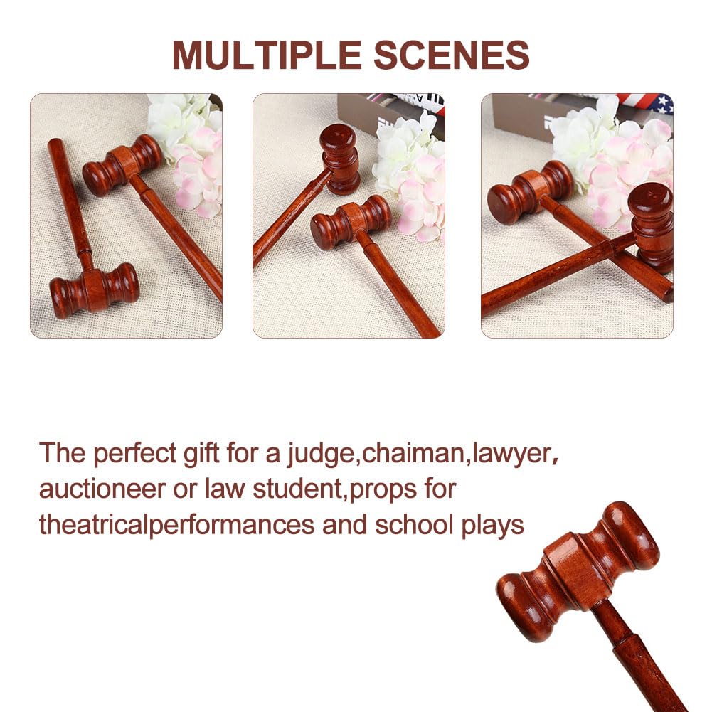 Marteau De Juge En Bois Marteau De Juge Outil Pédagogique Maillet De Frappe Avec Base