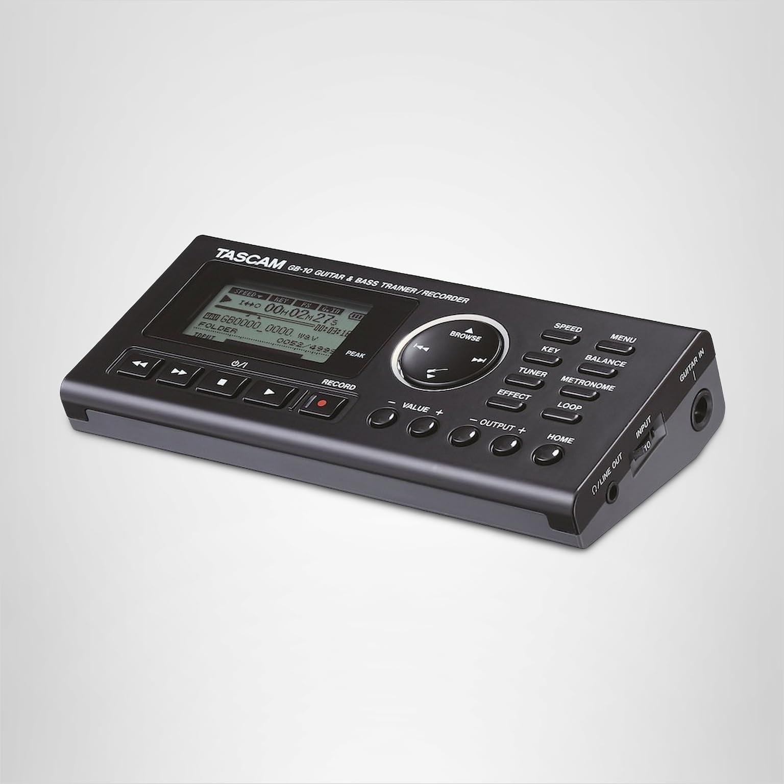 Amazon | TASCAM トレーナー/レコーダー ギター&ベース用 GB-10