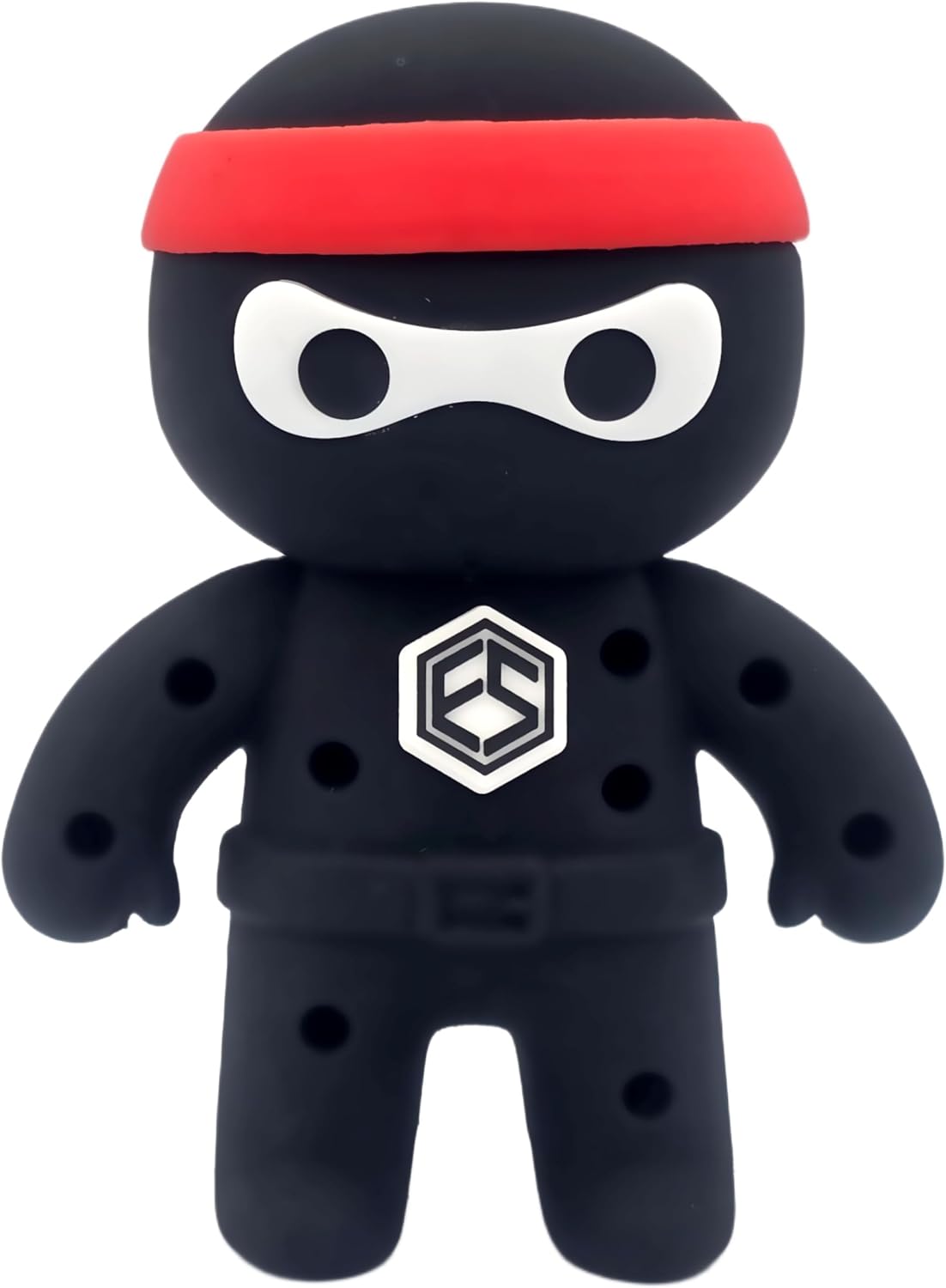 FAR&STRAIGHT Ninja Golf Tee Holder | Interchangeable Plugins | Funny & Unique Golf Gift | Personalized Accessory