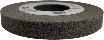 Sungold Abrasives 50043 Sunbrite Countour Brush Silicon Carbide S-VFF 8 Diameter x 1 Thick x 3 Hole, 1 Wheel