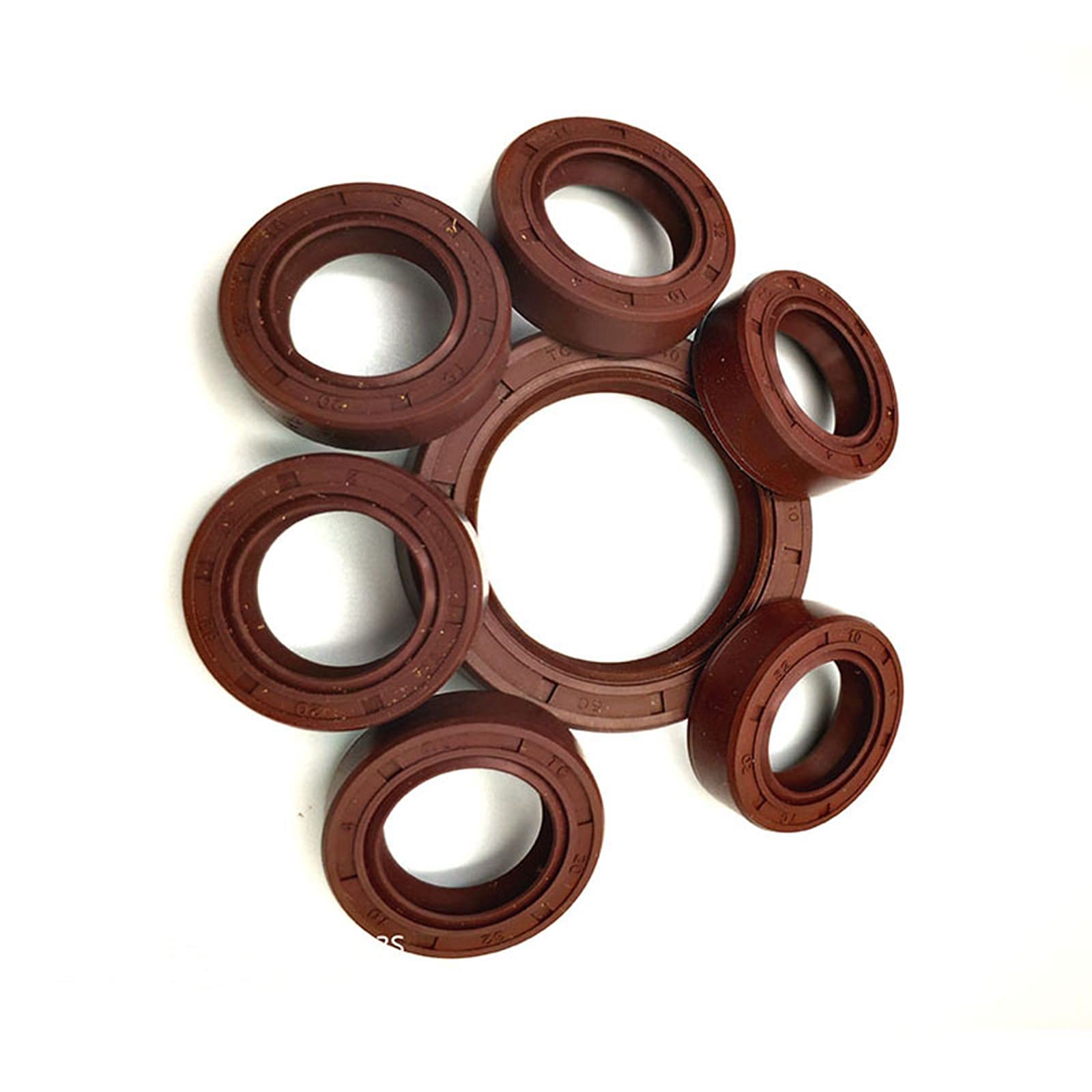 TROIOIUM FKM Quadro Paraolio TC Guarnizione In Gomma Fluorurata Anelli - Foto 11