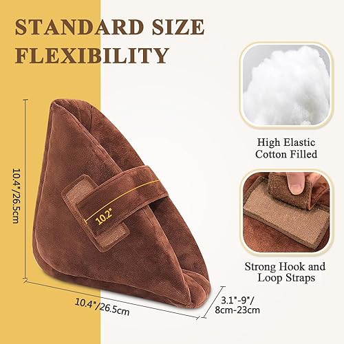 Miniatura 4 de Cojín protector de talón, taloneras para aliviar el dolor de talón, almohada de pies para úlceras por presión, almohada de tobillo para dormir,