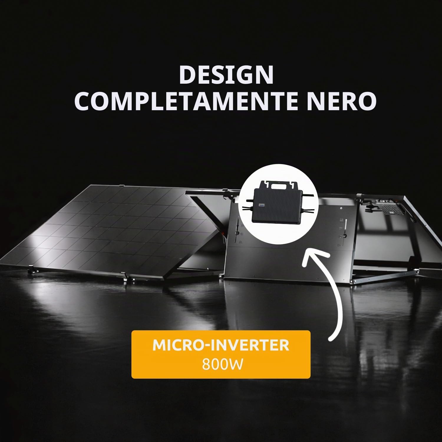 Poolex - Kit Fotovoltaico Plug&Play 900W - Autoconsumo - TOPCon - Presa 230V, Wi-Fi & App: Zero Lavori, 12 Anni Garanzia, 310€/anno