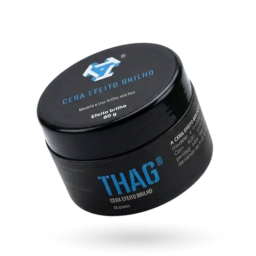 Pomada Modeladora Efeito Brilho 80g – THAG Pomade – Exclusive Edition