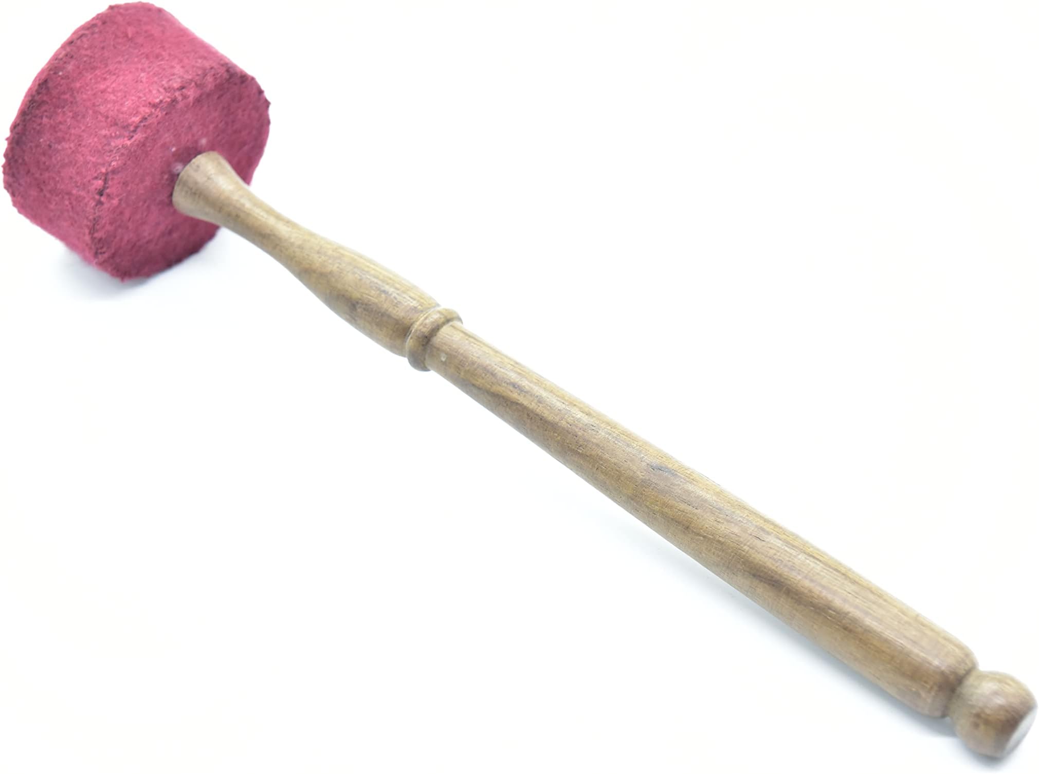 12.5" Long Felted Drum Strike-Goner-striker for Tibetan Singing Bowls, Crystal Bowls, Gong Hand Made In Nepal