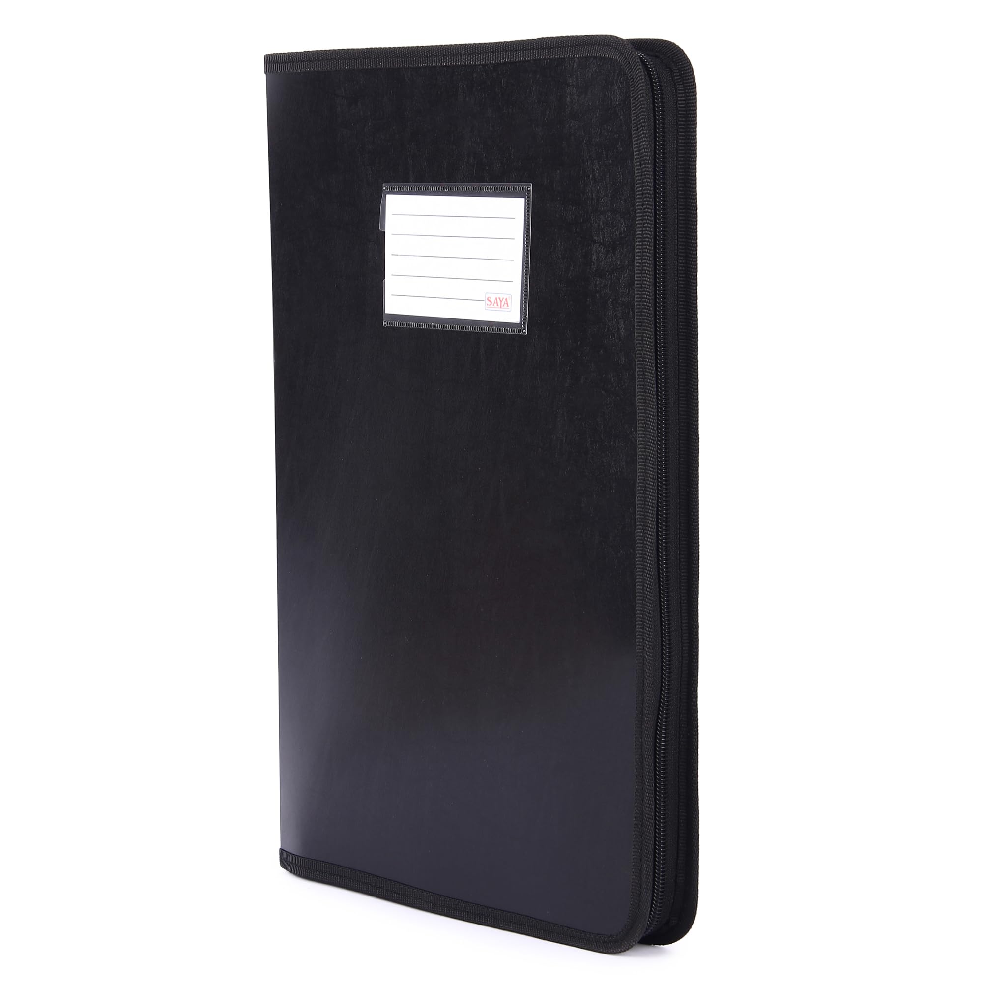Saya Multi Utility Portfolio Zip Folder-FS with 20 Clear Pockets