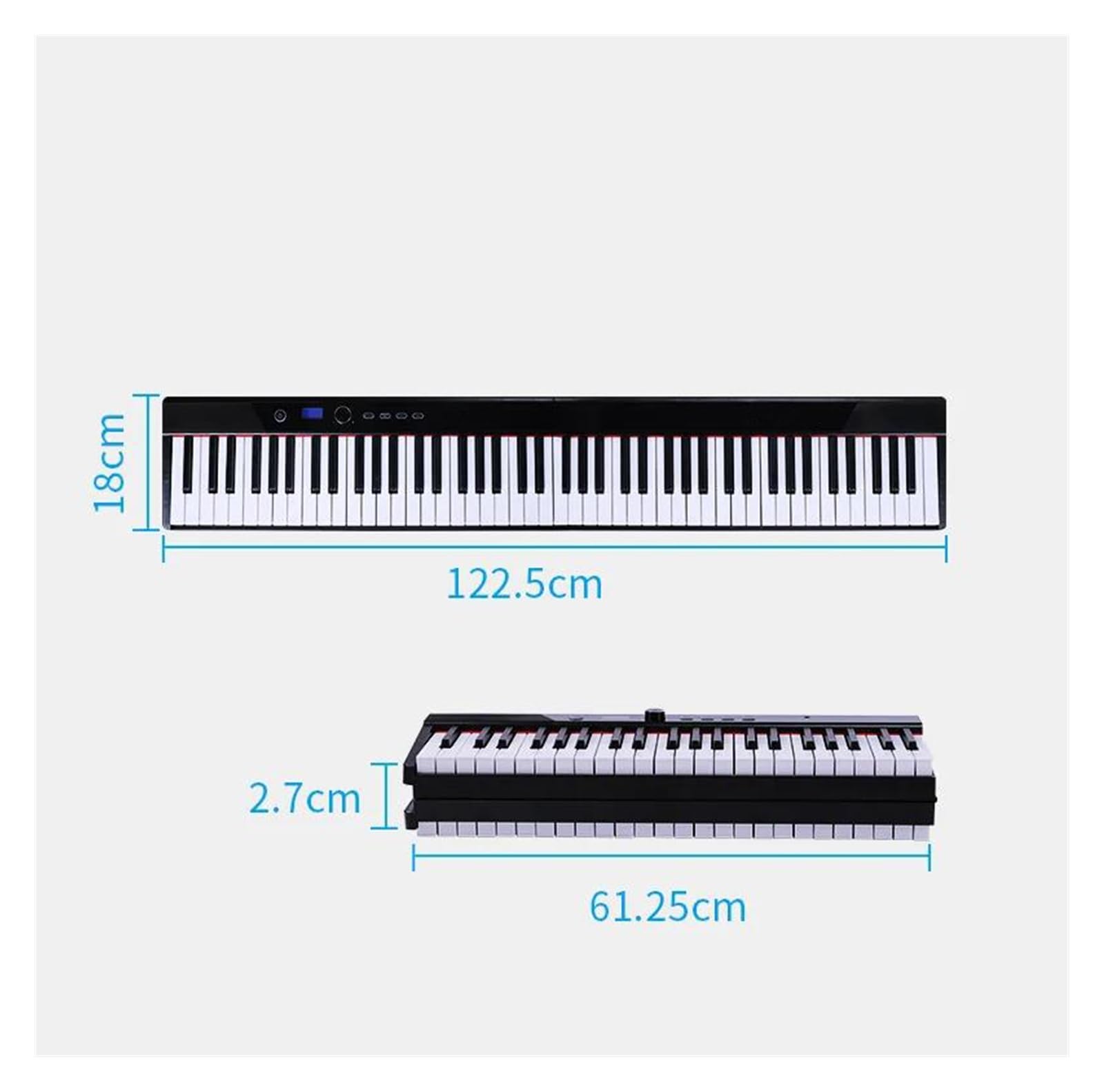 klawiatura elektryczna wielofunkcyjna Fortepian 88 Klawiszy Klawiatura Muzyczna Profesjonalne Instrumenty Muzyczne Syntezator Kontroler Elektroniczny Dla Dorosłych