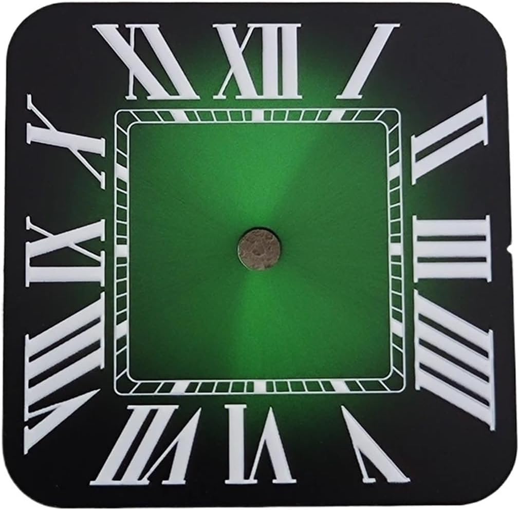 27mm S Logo Square Roman Dial Suitable For NH35/NH36/4R/7S Automatic Movement Watch Accessories Repair Tool