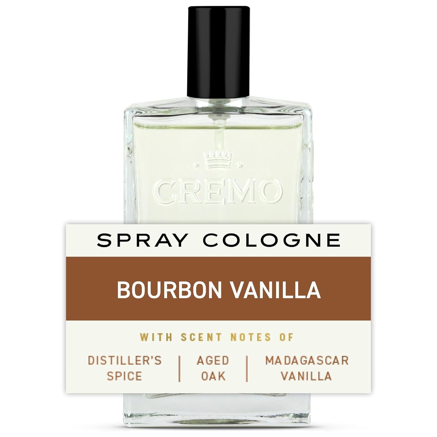 Cologne For Men, Bourbon Vanilla, 3.4 Oz, Long-Lasting Scent That Doesn’t Overpower, Distinctive Blend Of Distillers Spices, Aged Oak And Vanilla Bourbon