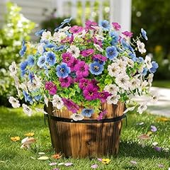 Mix White Blue Purple