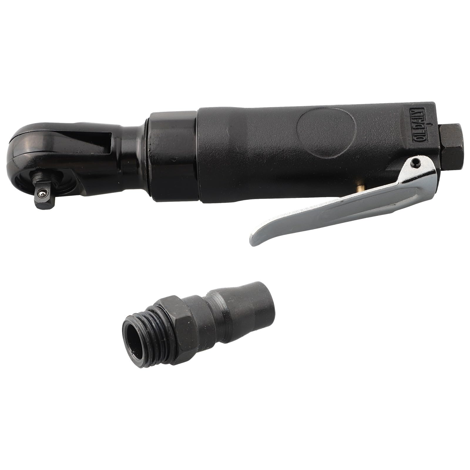 Aria per chiave a cricchetto 1/4 di pollice pneumatica con coppia 25-65 Nm e velocità 160-250 giri/min, riparazione automobilistica leggera, corpo in lega di alluminio pressofuso, lunghezza