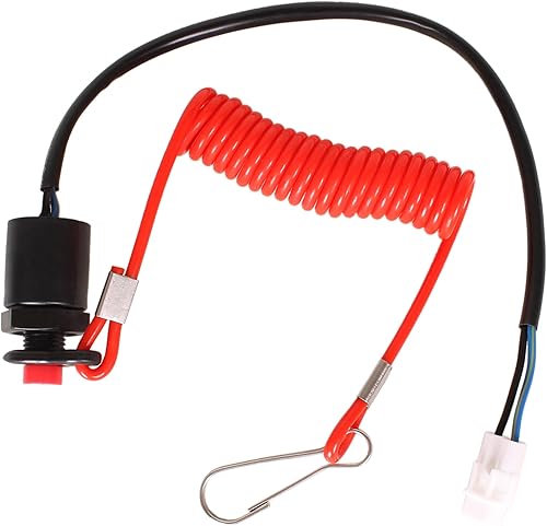 Miniatura 8 de Interruptor de parada de emergencia para motor de barco 37820-93J00 37820-93J01 37820-93J02 37820-93J03 37820-93J04 37820-93J05 para Suzuki 8 9.9 15