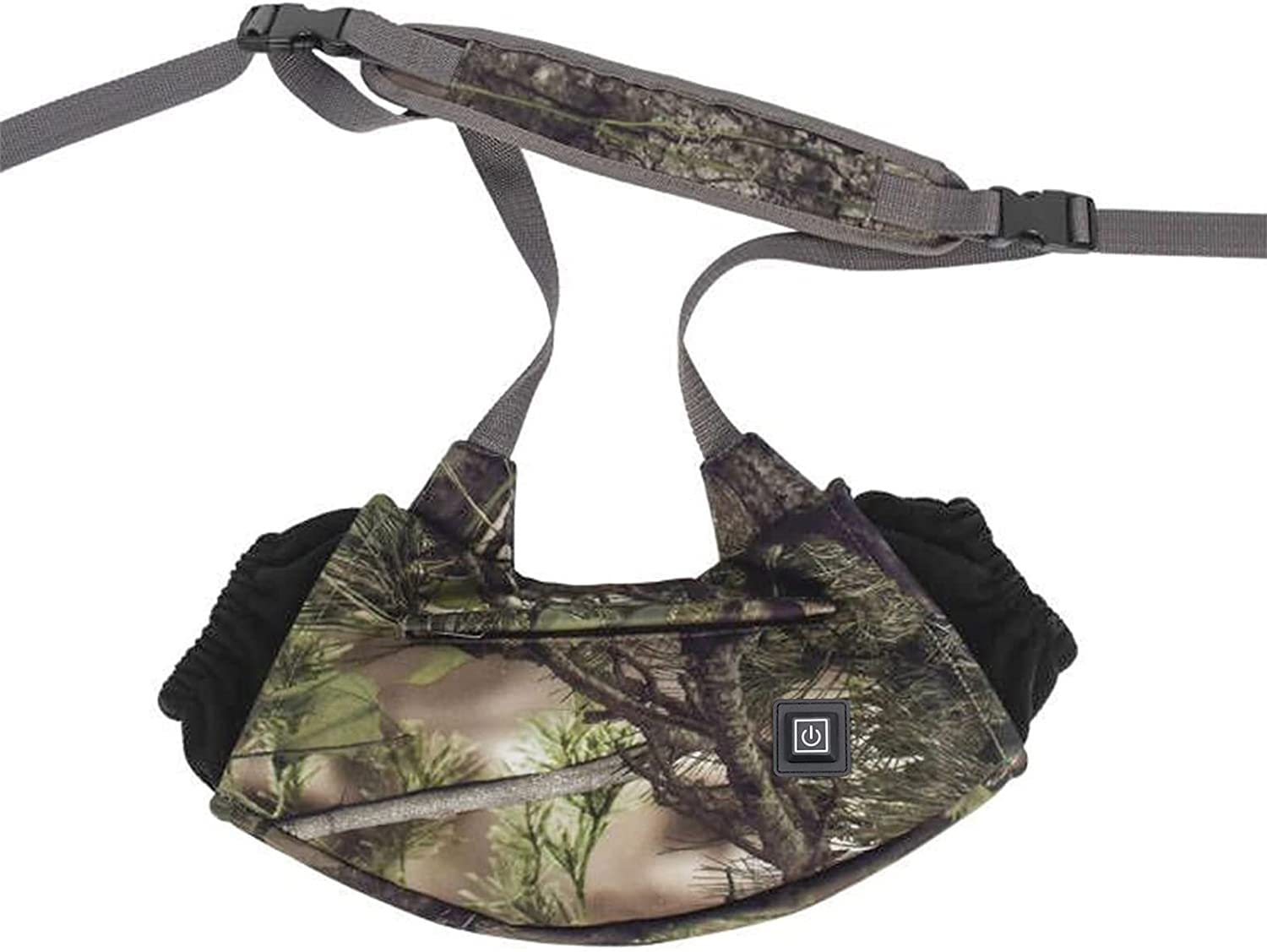 Pochette chauffe-mains de chasse, pochette chauffante étanche rechargeable avec 3 modes de chaleur, pochette chauffante électrique rapide pour la chasse en plein air, le camping, le football C