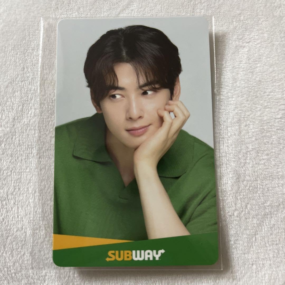 Amazon.co.jp: ASTRO チャウヌサイン入り SUBWAYサブウェイ第2弾 限定 