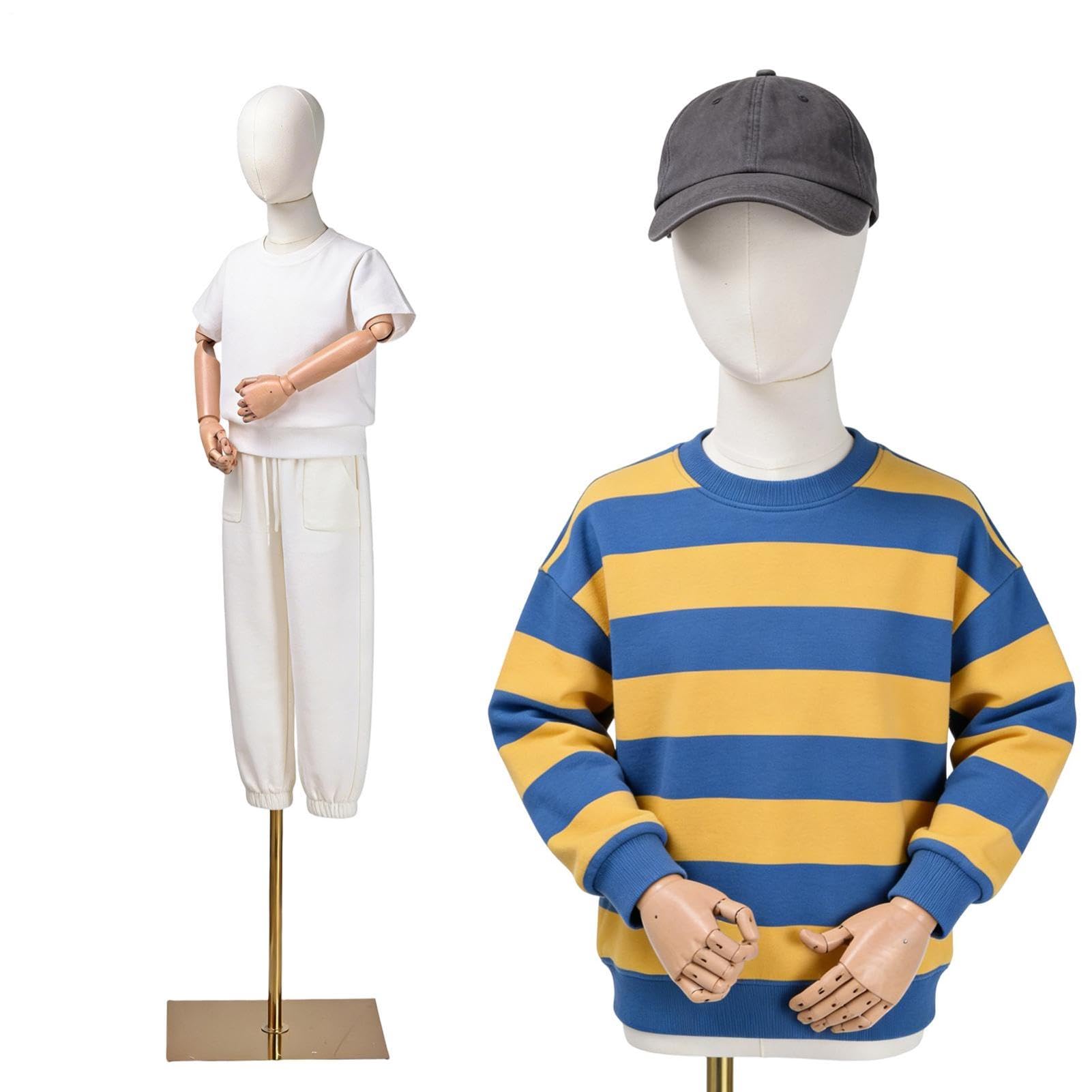 Schaufensterpuppe, Kinders Schneiderpuppe höhenverstellbar Mannequin Torso