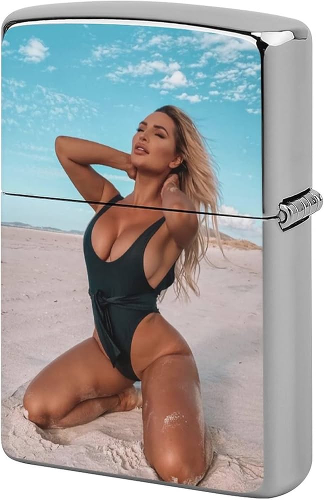 Amazon.co.jp: ジッポライター 外側ケース ビーチで セクシーな外国人