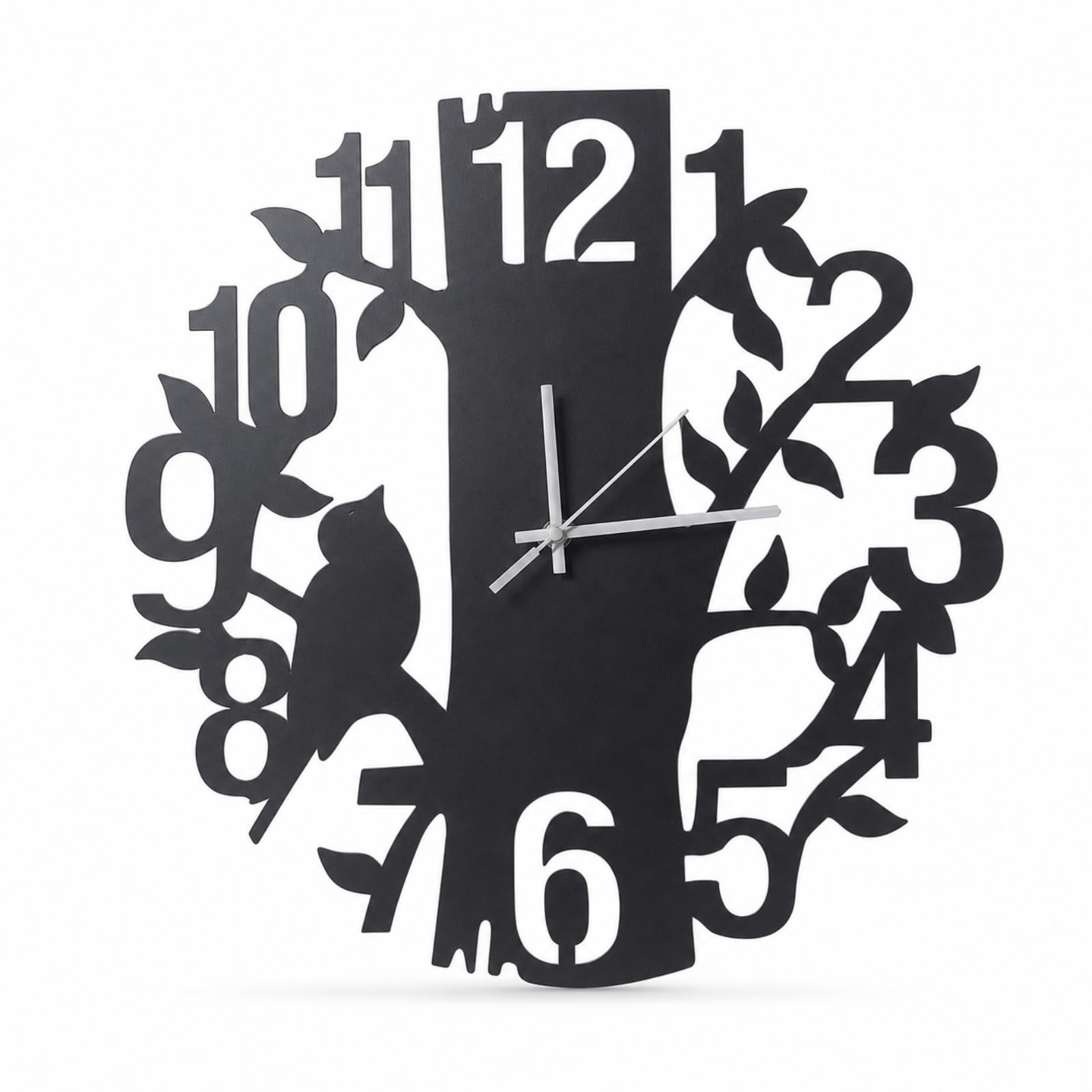 Reloj de pared de hierro LOVIVER con movimiento mineral de alta precisión
