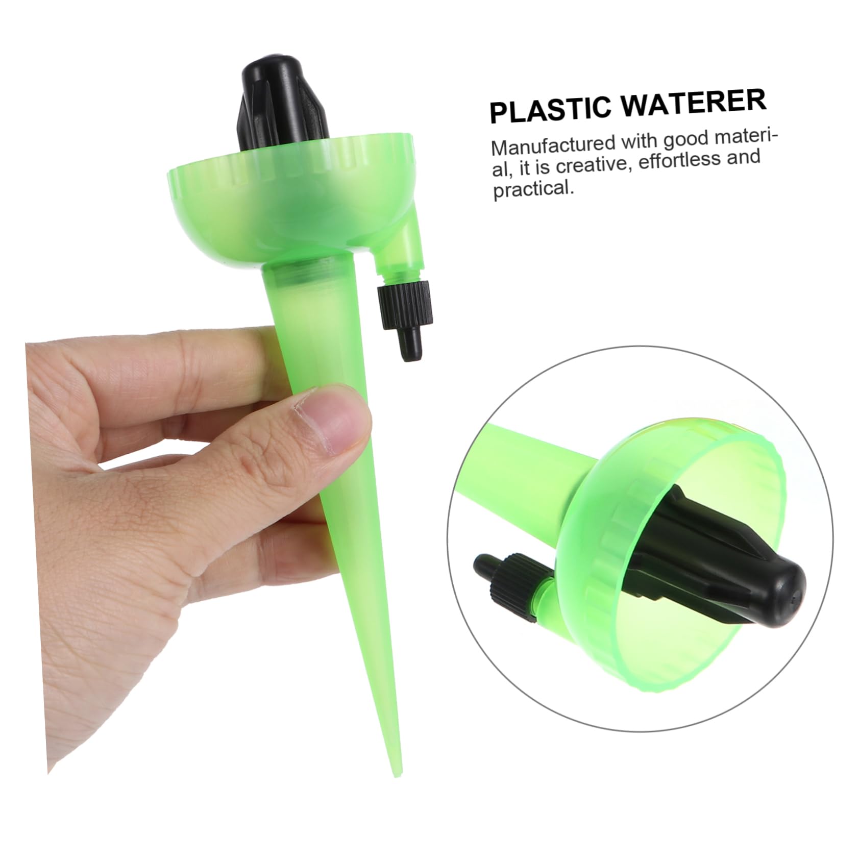 BESPORTBLE 18pezzi Irrigazione Automatica Per Piante Da Picchetti Per Auto-innaffiatura Leggeri e Regolabili Dispositivo Di Irrigazione Pratico Per Giardino e Balcone Gocciolatori Per Piante