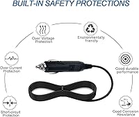 Vista 4 de Cable de fuente de alimentación compatible con el escáner de radio digital Whistler Ws1040