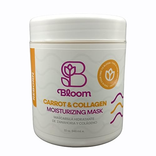 Mascarilla Hidratante Garrot & Collagen - hidrata el cabello - lo nutre - previene la caída del cabello - estimula el crecimiento del cabello - 32 oz