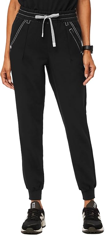 FIGS Tatu High Waisted Slim Cargo Jogger Scrub Pants for Women — Slim Fit, High Rise, 8 Pockets — Amazon Exclusive