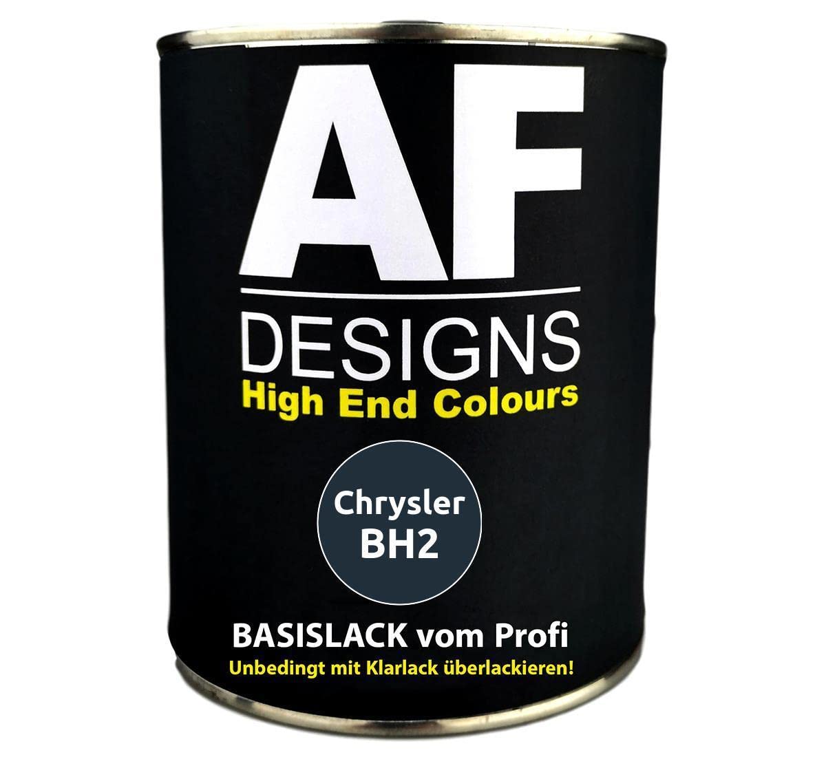 Alex Flittner Designs Peinture de voiture pour Chrysler BH2 Dark Blue Perl 1 l