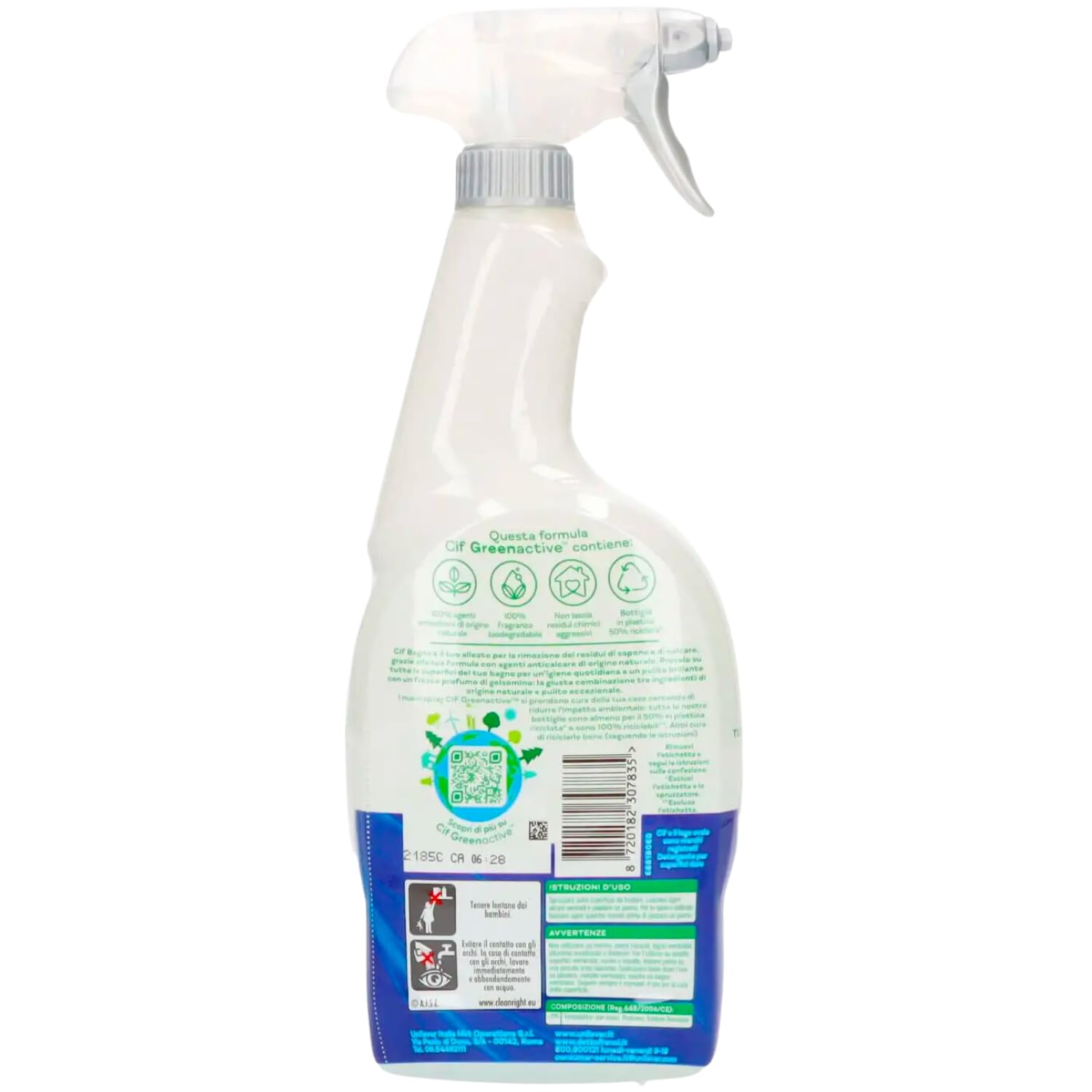 Detergente Bagno al Gelsomino – 650 ml – Pulizia Profonda e Profumo Fresco – Variazioni 4/8/12 Pezzi (12)