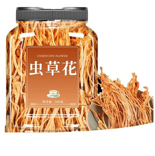 Yiylunneo Cordyceps Flower Dry Goods Super Wild Fresh Dried Cordyceps Flower 500G Super Soup Material Bacteria Bag #TOP22