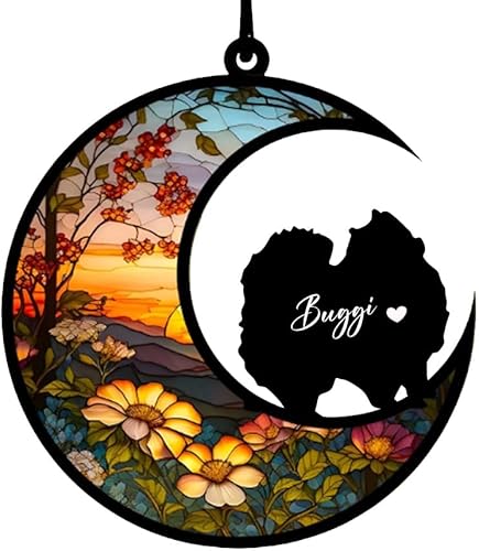 Miniatura 38 de Chow Chow - Regalos conmemorativos personalizados para perros, nombre de perro personalizado, adorno de pérdida de perro, regalo para amantes