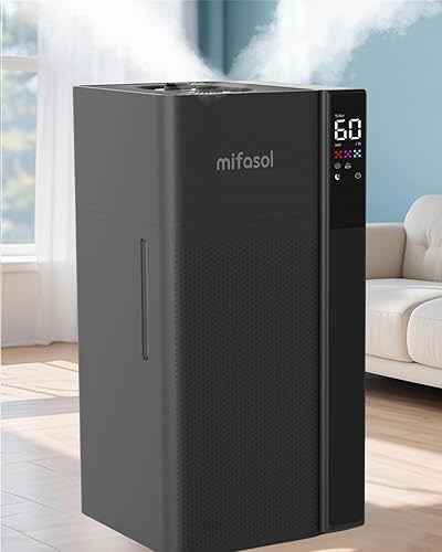 Mifasol Humidificador Cool Mist and Warm Habitación Grande 20L Negro