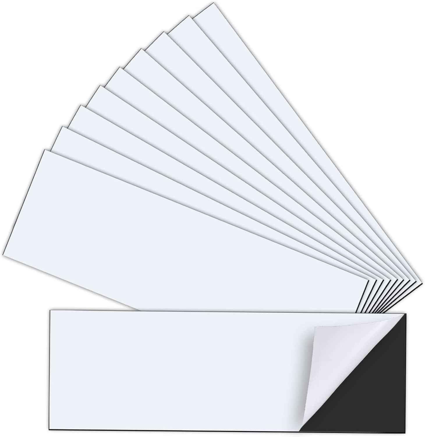 10 Pack 12" X 4" Bumper Sticker with Self Adhesive