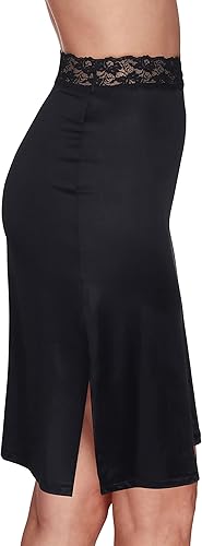 Vista 2 de Vanity Fair Mujeres Antiestático Nylon Medio Slip para Debajo de Vestidos, Disponible hasta la talla 3XL